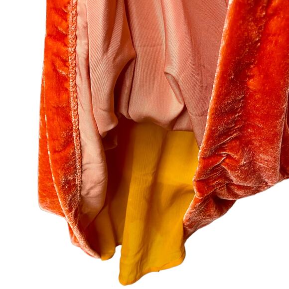 Free People Gumdrop Minidress in Orange Women's Size Small - Picture 8 of 11